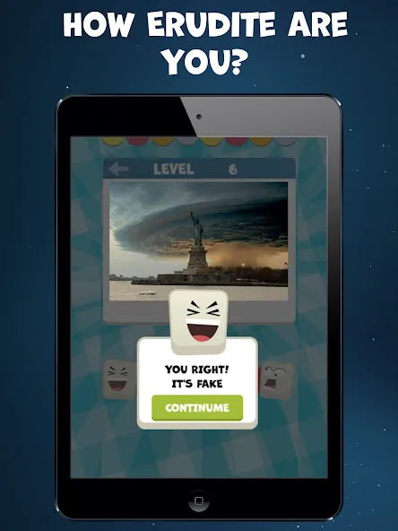 Real or Fake Test Quiz [МОД: Меню, Бесконечные монеты и Открытые уровни] Screenshot 4
