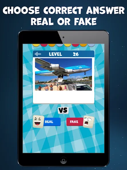 Real or Fake Test Quiz [МОД: Меню, Бесконечные монеты и Открытые уровни] Screenshot 5