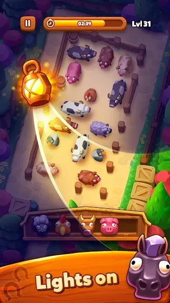 Farm Jam: Animal Parking Game (Фарм Джам) [МОД: Много монет, Открытые уровни и Мега MOD] Screenshot 5