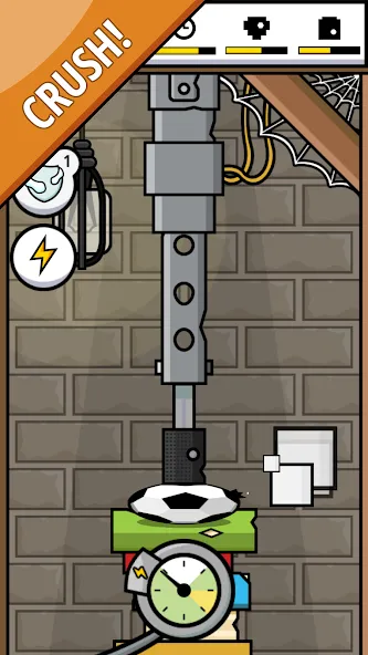 Hydraulic Press Pocket (Гидравлический пресс карманный) [МОД: Деньги, Монеты и Меню MOD] Screenshot 1