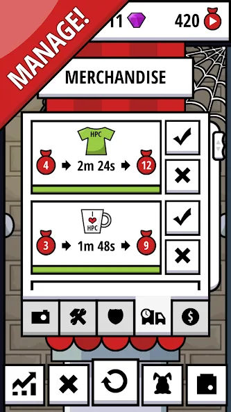 Hydraulic Press Pocket (Гидравлический пресс карманный) [МОД: Деньги, Монеты и Меню MOD] Screenshot 4