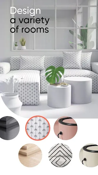 Redecor - Home Design Game (Ридекор) [МОД: Много денег, Монет и Все открыто] Screenshot 1