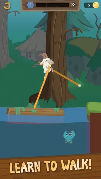 Walk Master (Уок Мастер) [МОД: Бесконечные деньги, Монеты и Мега MOD] Screenshot 1