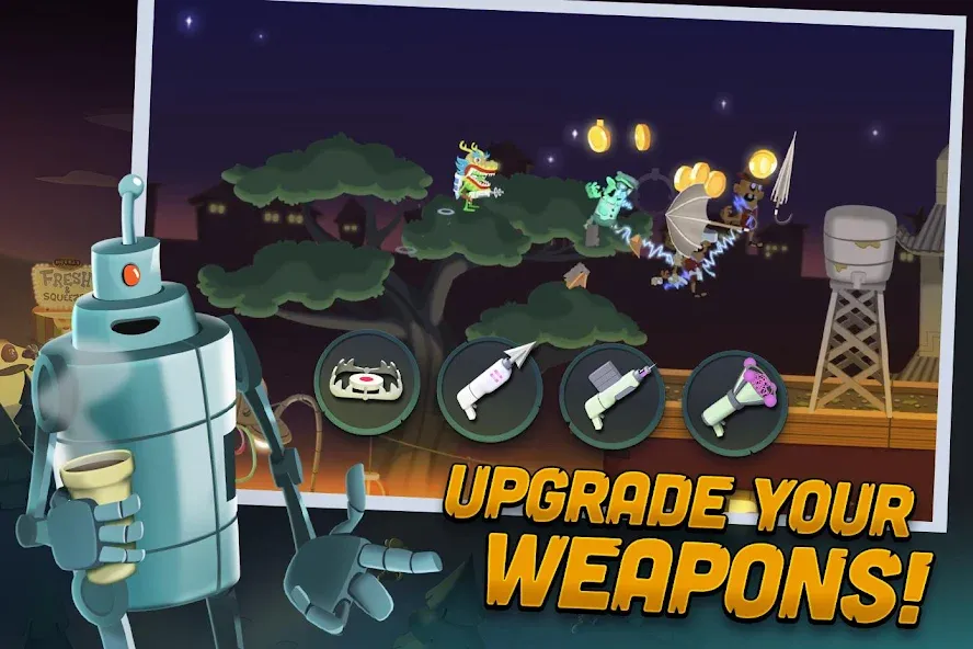 Zombie Catchers : Hunt & sell (Зомби Кэтчерс) [МОД: Много денег, Монет и Все открыто] Screenshot 2