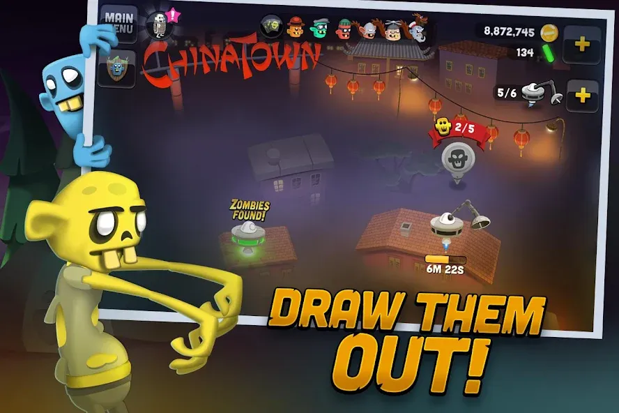 Zombie Catchers : Hunt & sell (Зомби Кэтчерс) [МОД: Много денег, Монет и Все открыто] Screenshot 3