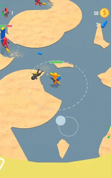 Stickman Fight: Battle Arena (Стикмен Файт) [МОД: Все открыто, Дополнительные деньги и Меню MOD] Screenshot 5