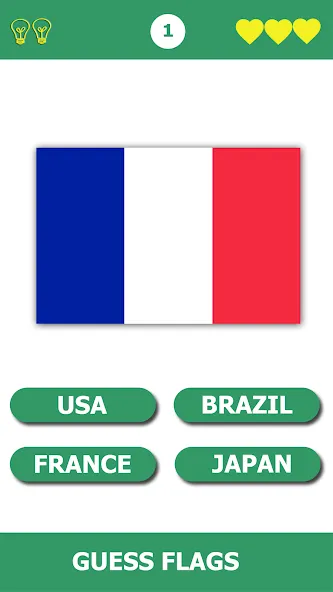 Flag Quiz Gallery: Quiz, Guess (Флаг квиз галерея) [МОД: Меню, Бесконечные монеты и Открытые уровни] Screenshot 4