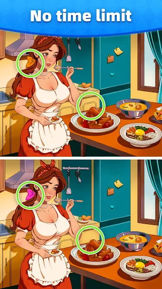 Differences, Find Difference [МОД: Много денег, Монет и Все открыто] Screenshot 5