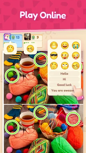 Find the Difference 44,000+ [МОД: Все открыто, Дополнительные деньги и Меню MOD] Screenshot 2
