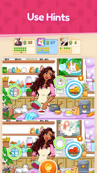 Find the Difference 44,000+ [МОД: Все открыто, Дополнительные деньги и Меню MOD] Screenshot 3