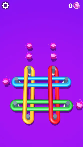 Flexy Ring (Флекси ринг) [МОД: Меню, Бесконечные монеты и Открытые уровни] Screenshot 1