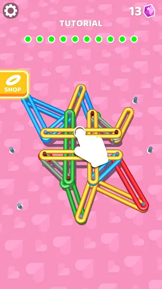 Flexy Ring (Флекси ринг) [МОД: Меню, Бесконечные монеты и Открытые уровни] Screenshot 2