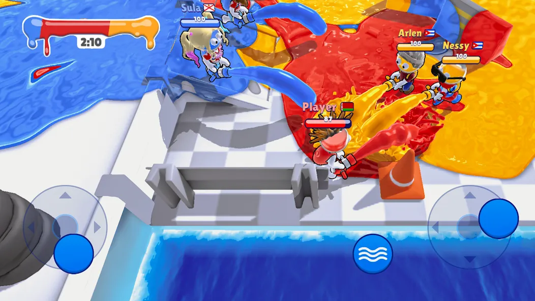 Dye Hard - Color War (Дай Хард) [МОД: Много денег, Монет и Все открыто] Screenshot 5