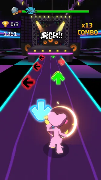 Blade Night : Rhythm Saber (Блейд Найт) [МОД: Бесконечные деньги, Монеты и Мега MOD] Screenshot 1