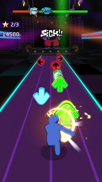 Blade Night : Rhythm Saber (Блейд Найт) [МОД: Бесконечные деньги, Монеты и Мега MOD] Screenshot 2