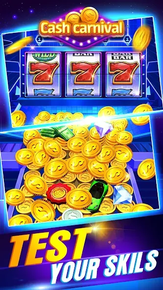 Cash Carnival Coin Pusher Game (Кэш Карнавал Монетный Толкатель Игра) [МОД: Много денег, Монет и Все открыто] Screenshot 3