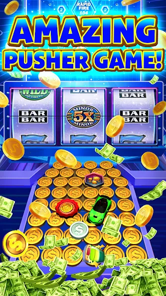 Cash Carnival Coin Pusher Game (Кэш Карнавал Монетный Толкатель Игра) [МОД: Много денег, Монет и Все открыто] Screenshot 4