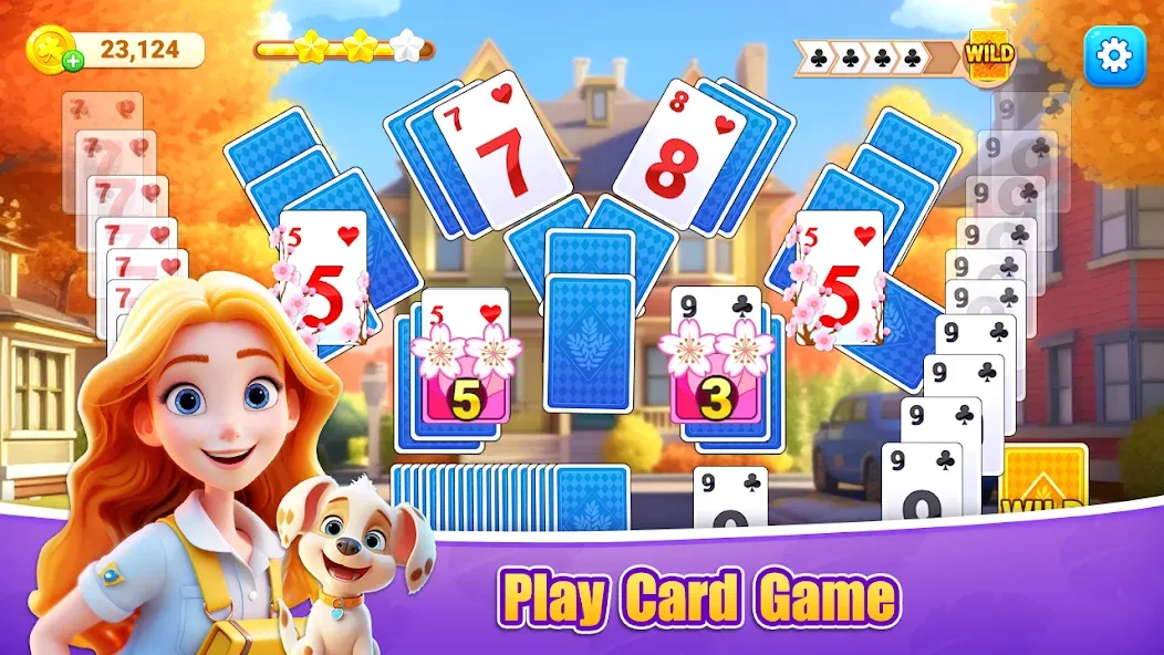 Fish Solitaire™ TriPeaks [МОД: Много монет, Открытые уровни и Мега MOD] Screenshot 2