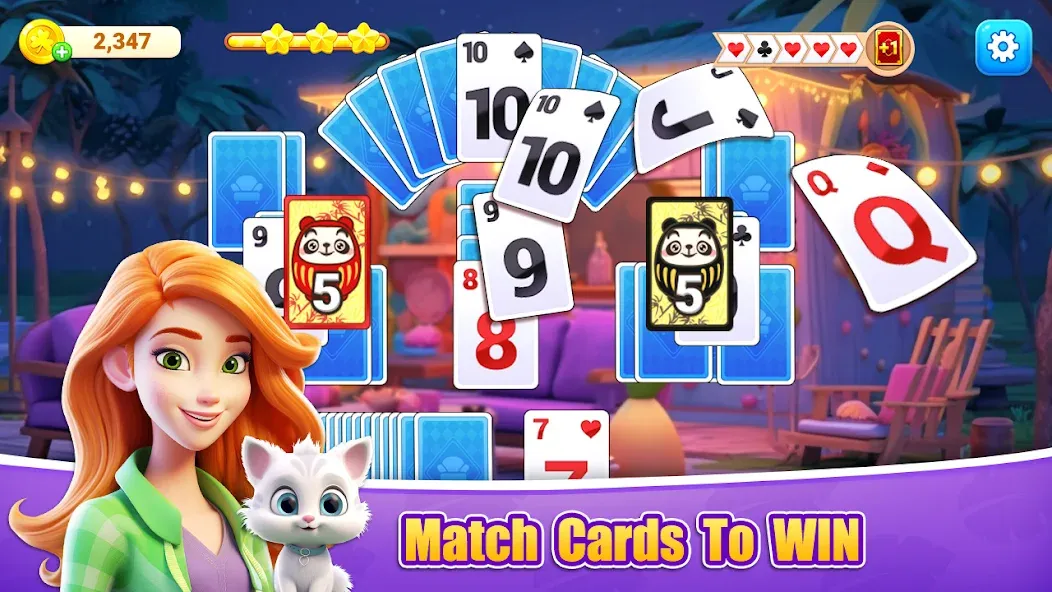 Fish Solitaire™ TriPeaks [МОД: Много монет, Открытые уровни и Мега MOD] Screenshot 3