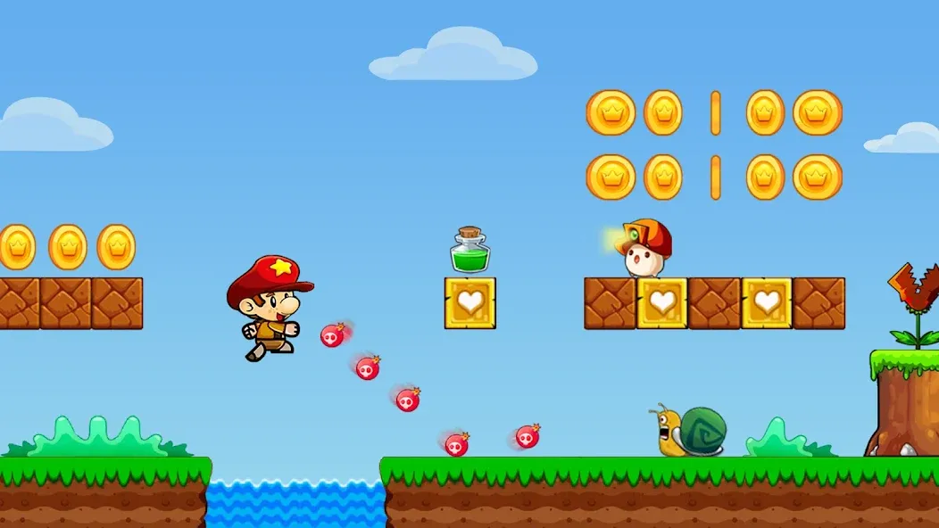 Bob's World - Super Bob Run (Боб Ворлд) [МОД: Много денег, Монет и Все открыто] Screenshot 4