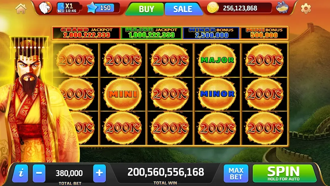 Royal Jackpot Casino Machines (Роял Джекпот Казино Машины) [МОД: Бесконечные деньги, Монеты и Мега MOD] Screenshot 1
