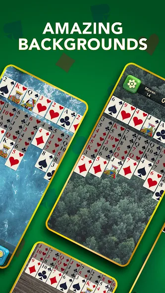 FreeCell Classic Card Game (ФриСел Классическая карточная игра) [МОД: Бесконечные деньги, Монеты и Мега MOD] Screenshot 2