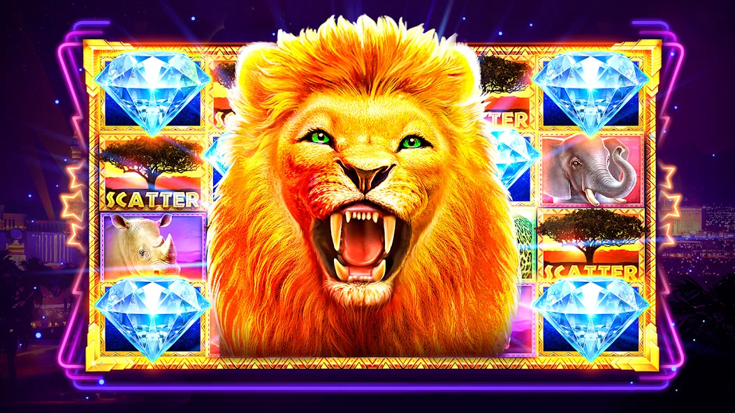 Gambino Slots・Play Live Casino [МОД: Меню, Бесконечные монеты и Открытые уровни] Screenshot 3