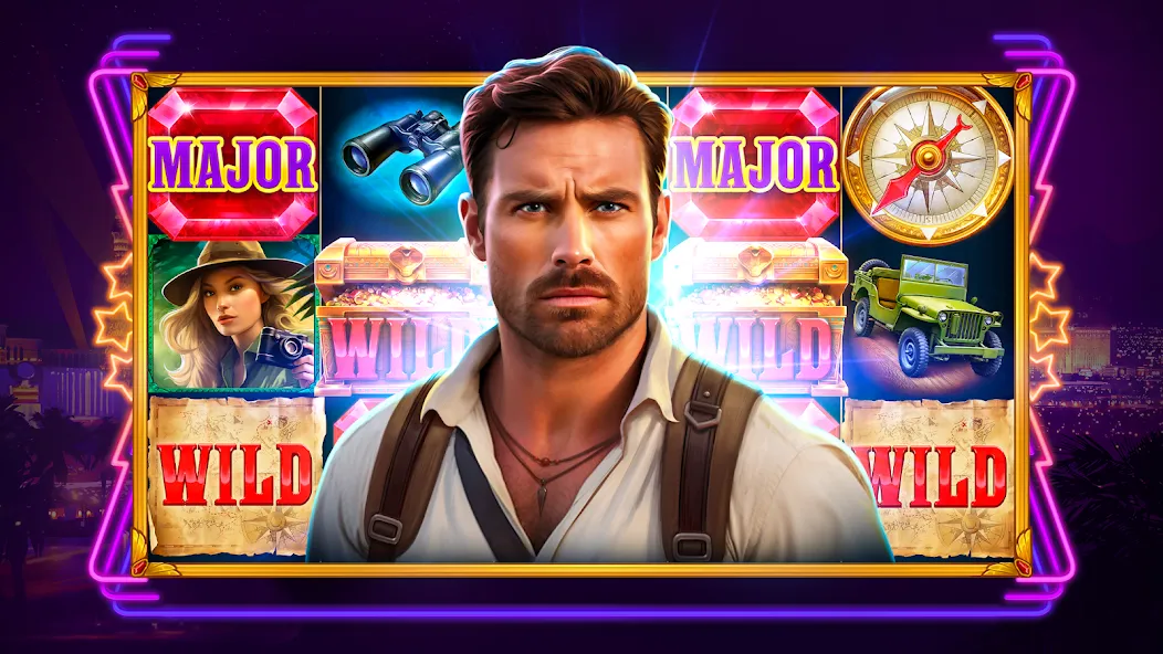 Gambino Slots・Play Live Casino [МОД: Меню, Бесконечные монеты и Открытые уровни] Screenshot 5