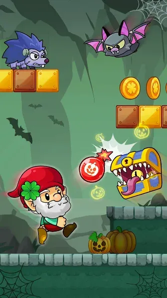 Barry World Adventure (Барри Всемирное Приключение) [МОД: Меню, Бесконечные монеты и Открытые уровни] Screenshot 2