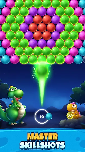 Bubble Shooter Primitive Eggs (Бабл Шутер Примитивные Яйца) [МОД: Все открыто, Дополнительные деньги и Меню MOD] Screenshot 3