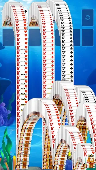 Solitaire Fish [МОД: Все открыто, Дополнительные деньги и Меню MOD] Screenshot 5
