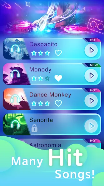 Piano Pop Tiles -Classic Piano (Пиано Поп Тайлс) [МОД: Деньги, Монеты и Меню MOD] Screenshot 3