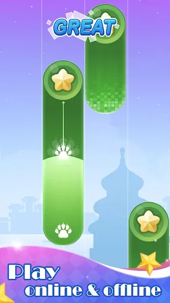 Piano Trip - Magic Music Game [МОД: Бесконечные деньги, Монеты и Мега MOD] Screenshot 2