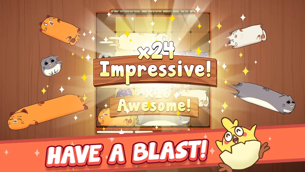 Haru Cats: Cute Sliding Puzzle (Хару Кэтс) [МОД: Бесконечные деньги, Монеты и Мега MOD] Screenshot 2
