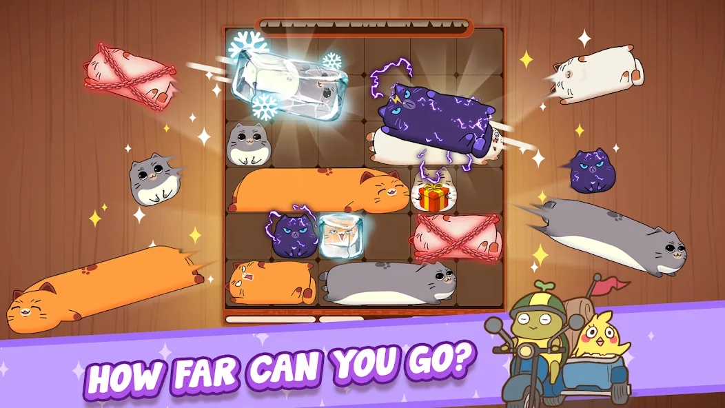 Haru Cats: Cute Sliding Puzzle (Хару Кэтс) [МОД: Бесконечные деньги, Монеты и Мега MOD] Screenshot 3