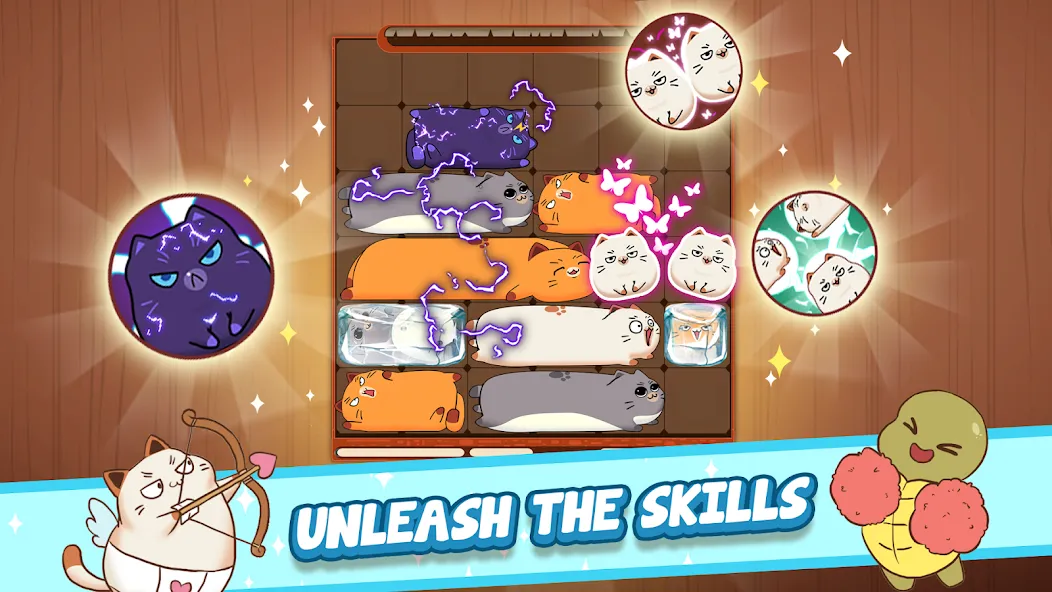 Haru Cats: Cute Sliding Puzzle (Хару Кэтс) [МОД: Бесконечные деньги, Монеты и Мега MOD] Screenshot 4