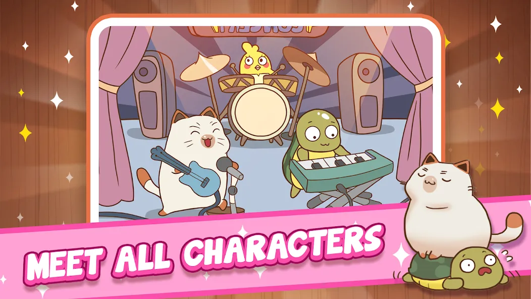 Haru Cats: Cute Sliding Puzzle (Хару Кэтс) [МОД: Бесконечные деньги, Монеты и Мега MOD] Screenshot 5