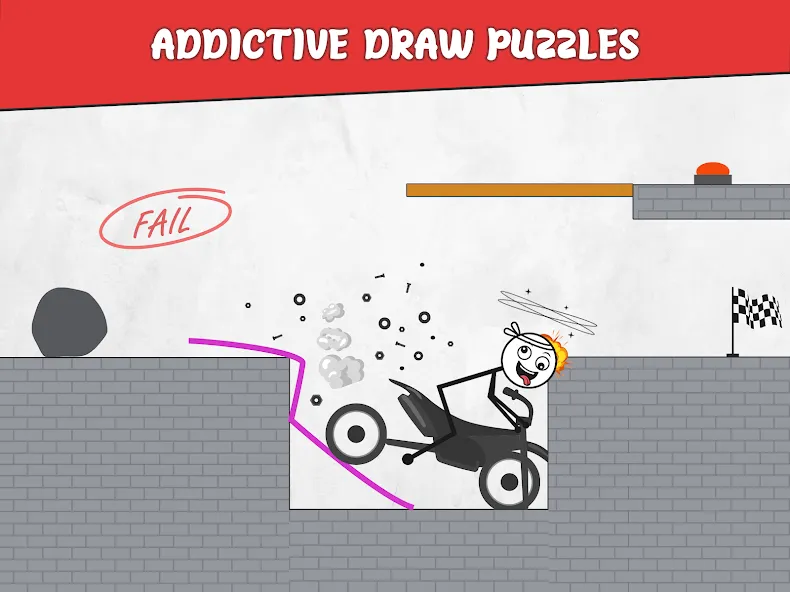 Draw Bridge: Puzzle Games (Дроу Бридж) [МОД: Меню, Бесконечные монеты и Открытые уровни] Screenshot 3