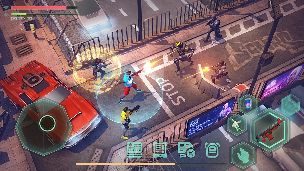 Cyberika: Action Cyberpunk RPG (Сайберика) [МОД: Много денег, Монет и Все открыто] Screenshot 5