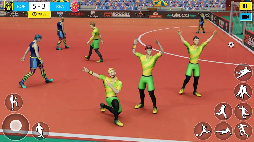 Indoor Futsal: Football Games (Индор Футзал) [МОД: Много денег, Монет и Все открыто] Screenshot 2