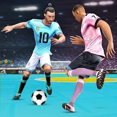 Скачать Indoor Futsal: Football Games (Индор Футзал) [МОД: Много денег, Монет и Все открыто] | Взлом Indoor Futsal: Football Games на Андроид