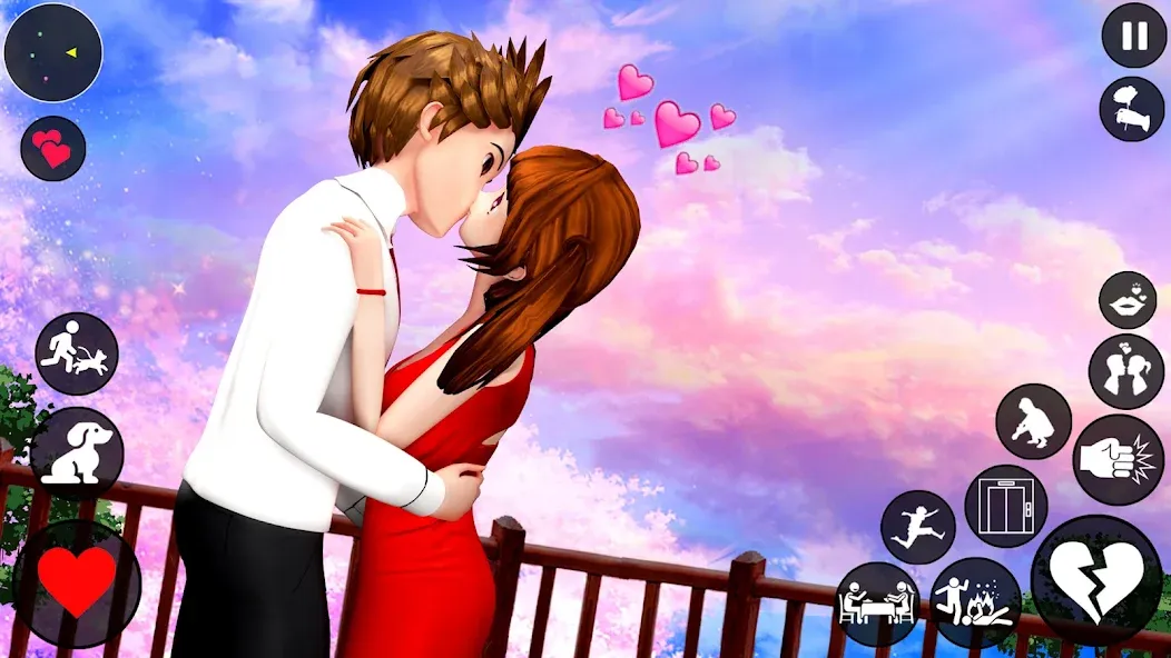 Save the Date 3D: Life Games (Сейв зе Дэйт 3Д) [МОД: Деньги, Монеты и Меню MOD] Screenshot 3