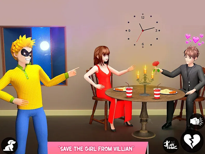 Save the Date 3D: Life Games (Сейв зе Дэйт 3Д) [МОД: Деньги, Монеты и Меню MOD] Screenshot 5