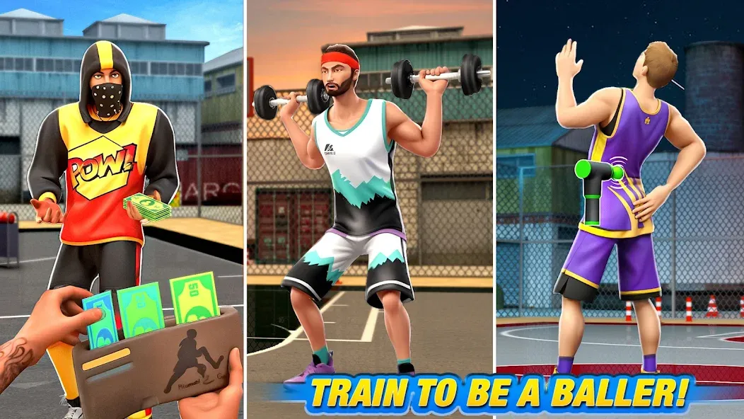 Dunk Smash: Basketball Games (Баскетбольные игры) [МОД: Много денег, Монет и Все открыто] Screenshot 2