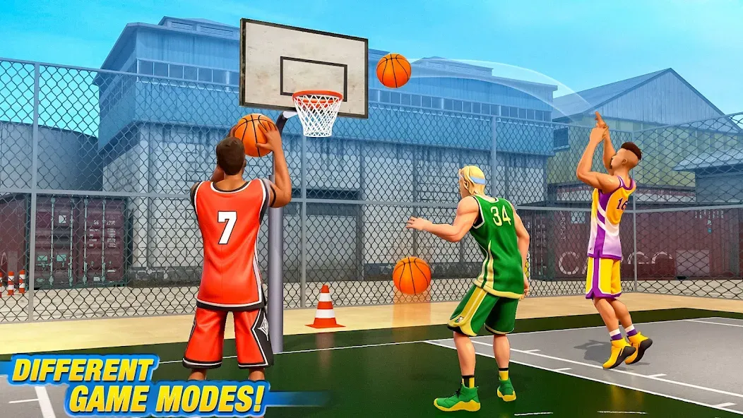 Dunk Smash: Basketball Games (Баскетбольные игры) [МОД: Много денег, Монет и Все открыто] Screenshot 3
