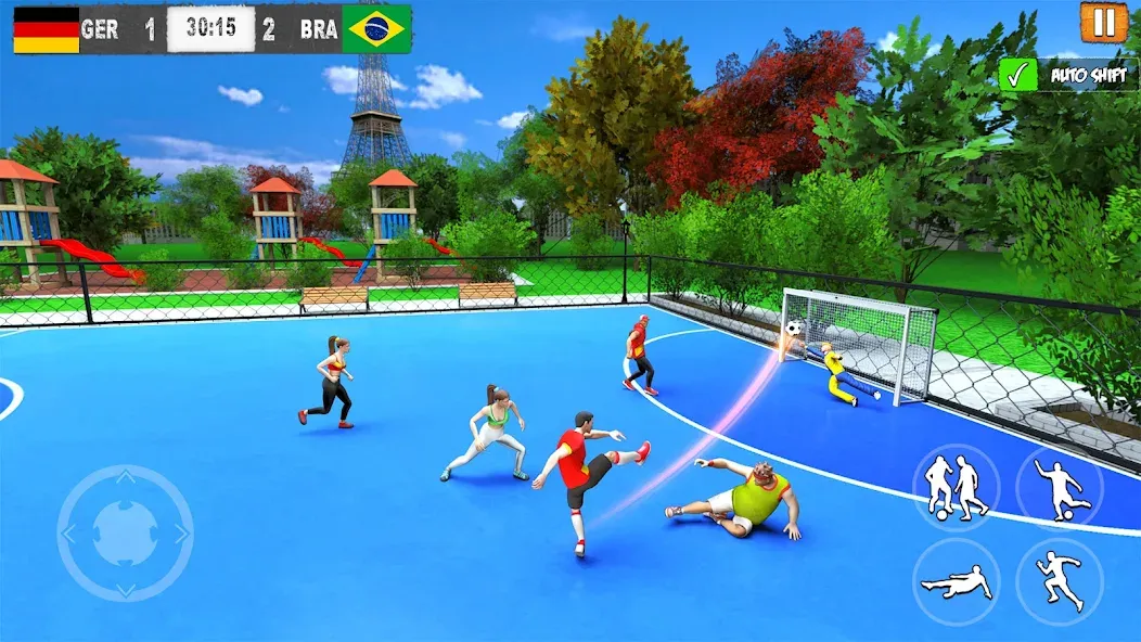 Street Football: Futsal Games (Стрит Футбол) [МОД: Деньги, Монеты и Меню MOD] Screenshot 1