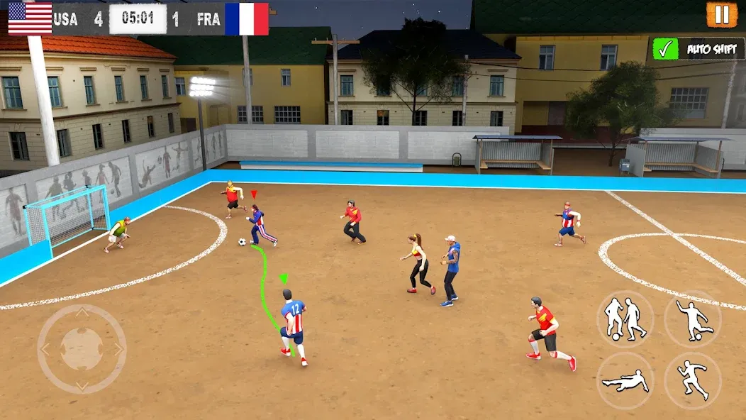 Street Football: Futsal Games (Стрит Футбол) [МОД: Деньги, Монеты и Меню MOD] Screenshot 3