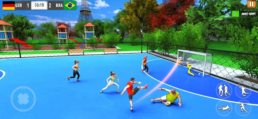 Street Football: Futsal Games (Стрит Футбол) [МОД: Деньги, Монеты и Меню MOD] Screenshot 5