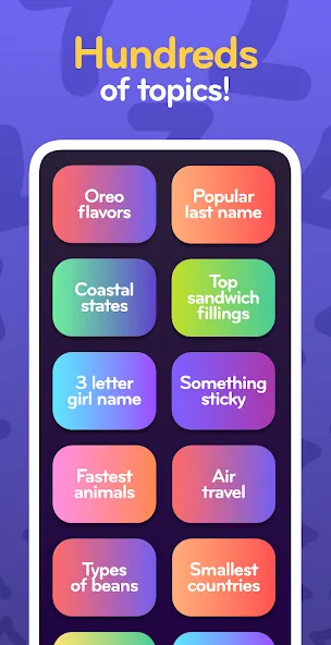 Top 7 - family word game [МОД: Много монет, Открытые уровни и Мега MOD] Screenshot 4