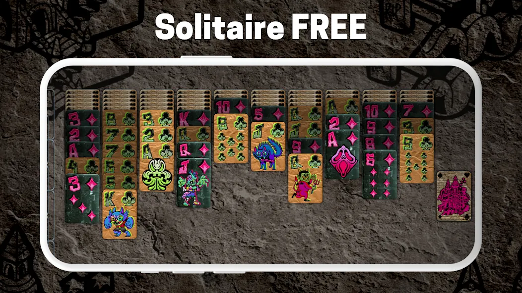 FLICK SOLITAIRE - Card Games (ФЛИКК) [МОД: Все открыто, Дополнительные деньги и Меню MOD] Screenshot 3